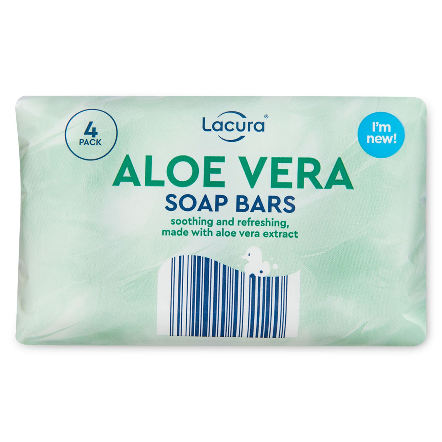 Aloe Vera Soap Bars 4 Pack Lacura